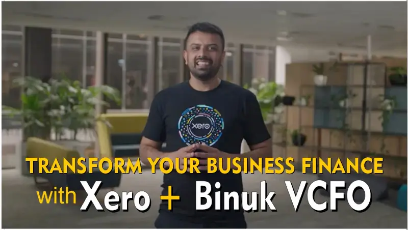 Xero, Accounting, Bookkeeping, Xero Partner, SME Finance, Binuk VCFO, Virtual CFO, Fractional CFO, Financial Leadership, Small Business Growth