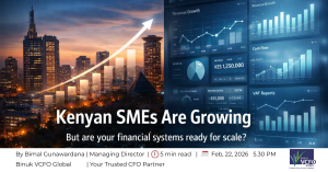 Virtual CFO services supporting Kenyan SMEs with financial systems for scaling