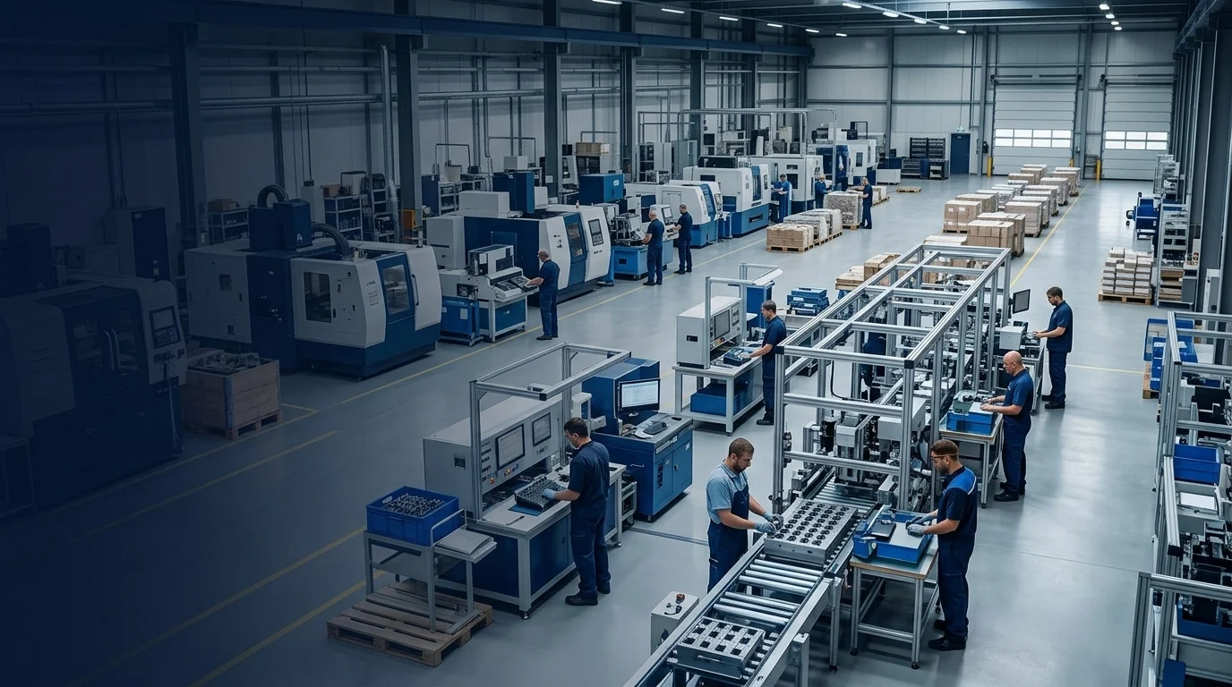 Manufacturing and export production floor operations